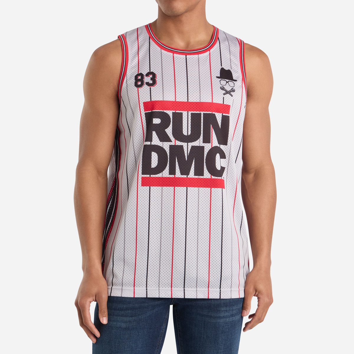 Image of Run DMC Tricky Basketball Jersey Amplified
