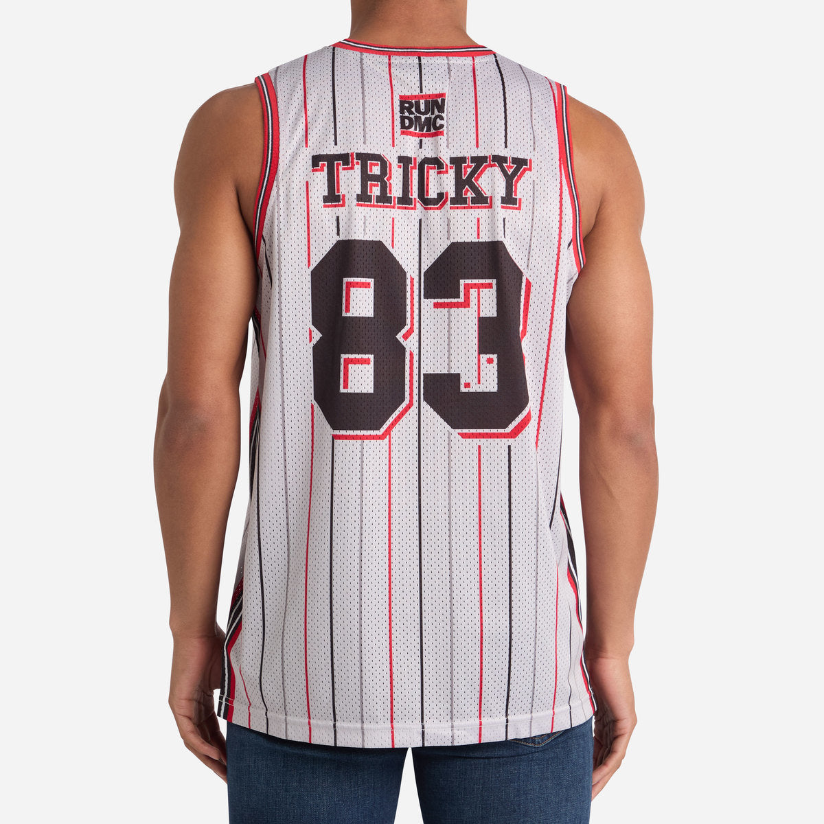 Image of Run DMC Tricky Basketball Jersey Amplified