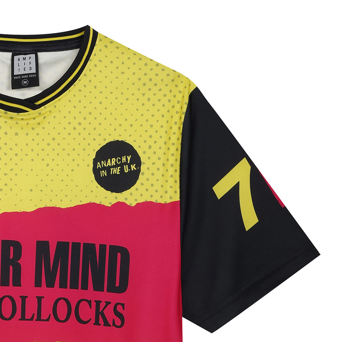 Image of Sex Pistols, Never Mind Football Jersey Amplified