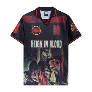 Image of Slayer Football Jersey , In Reign Blood