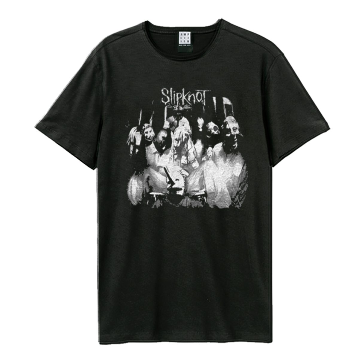 Image of Slipknot Burn Out T-shirt - Masks Amplified