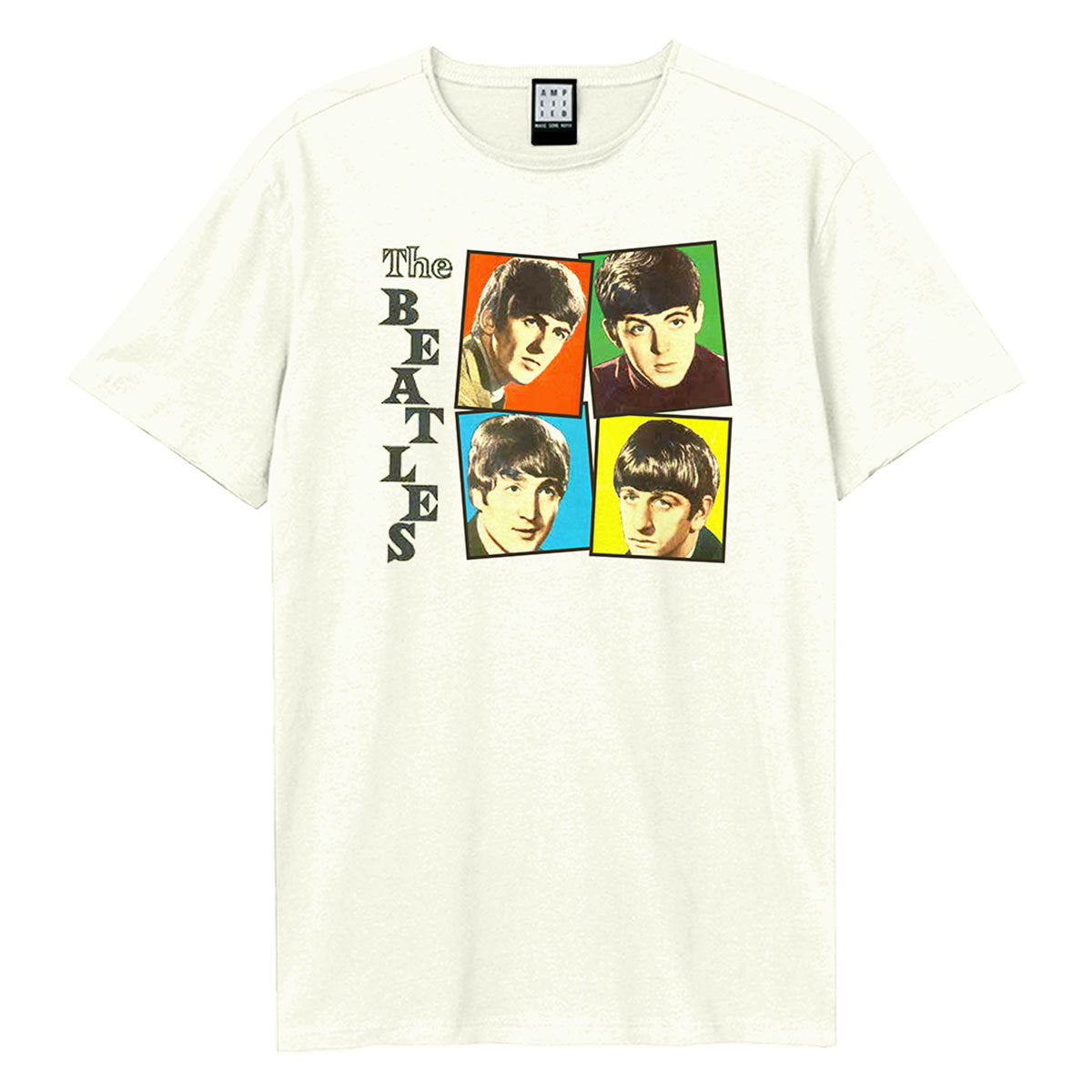 Image of The Beatles T-Shirt - In Boxes Amplified