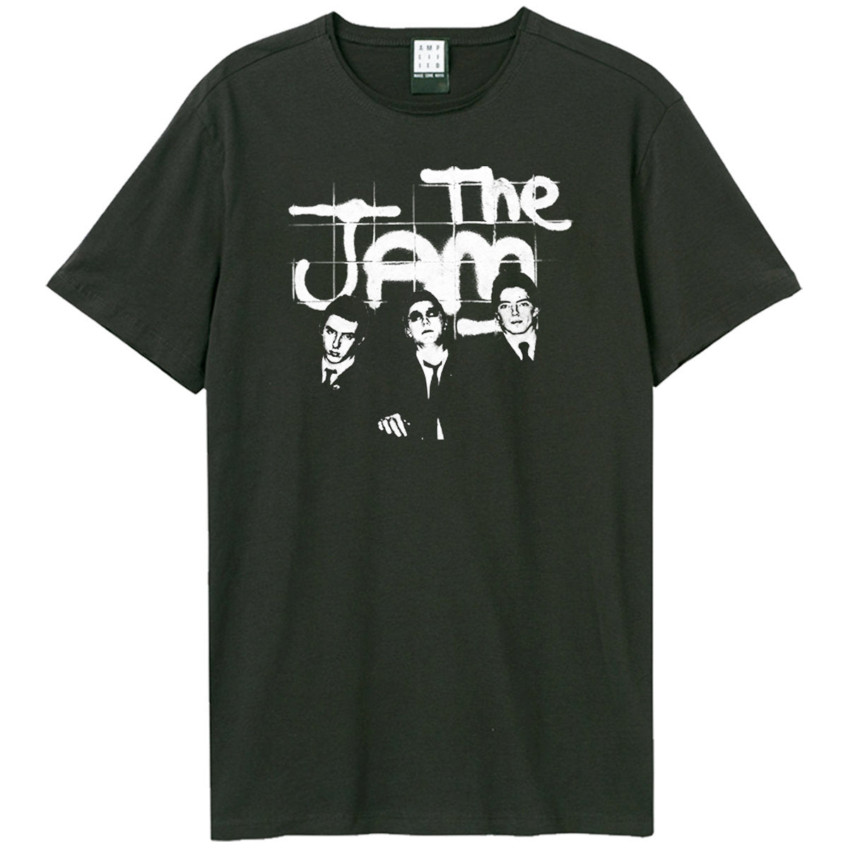 Image of The Jam T-Shirt - Mono Group Shot Amplified