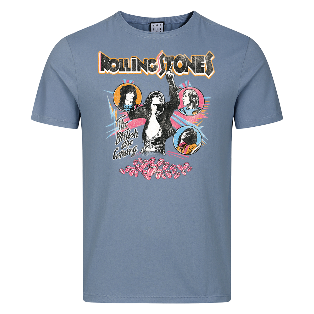 Image of The Rolling Stones T-Shirt - British Are Coming T-Shirt Amplified