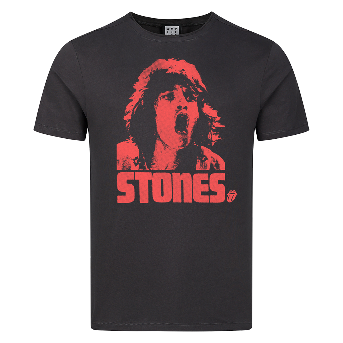 Image of The Rolling Stones T-Shirt - Mick Photo Stones T-Shirt Amplified