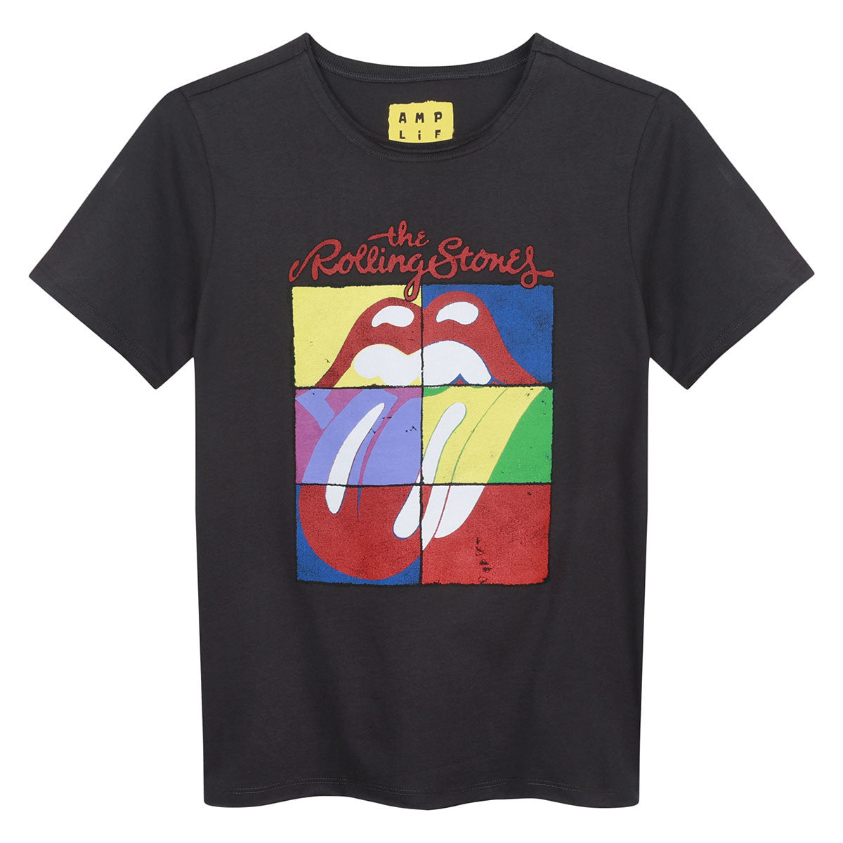 Image of Kids Rolling Stones T-shirt - Square Tongue Amplified