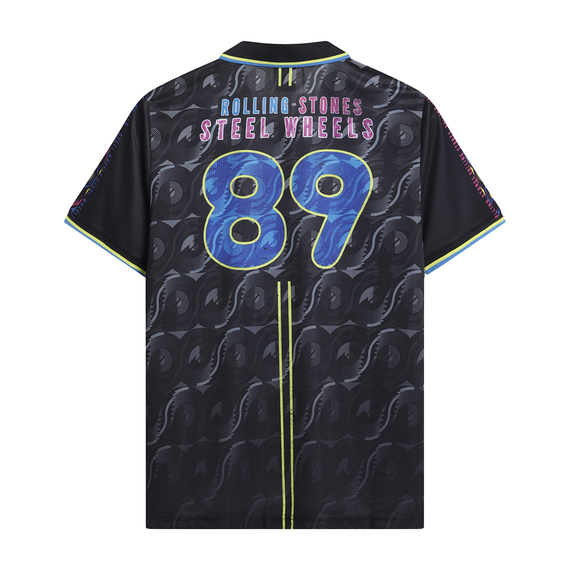 Image of The Rolling Stones Football Shirt - Steel Wheels Amplified