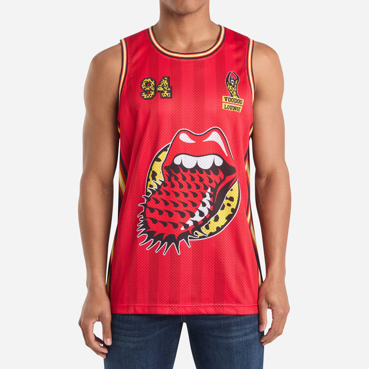 Image of The Rolling Stones Basketball Jersey - Voodoo Lounge Amplified