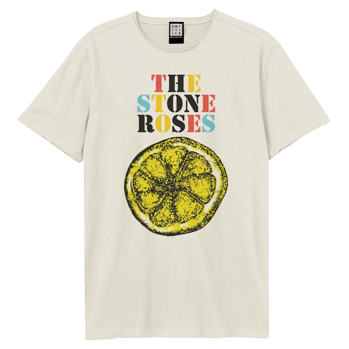 The Stone Roses T-Shirt - Stencil and Lemon Amplified