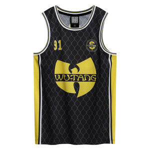 Image of Wu-Tang Clan Basketball Jersey - Cream Amplified