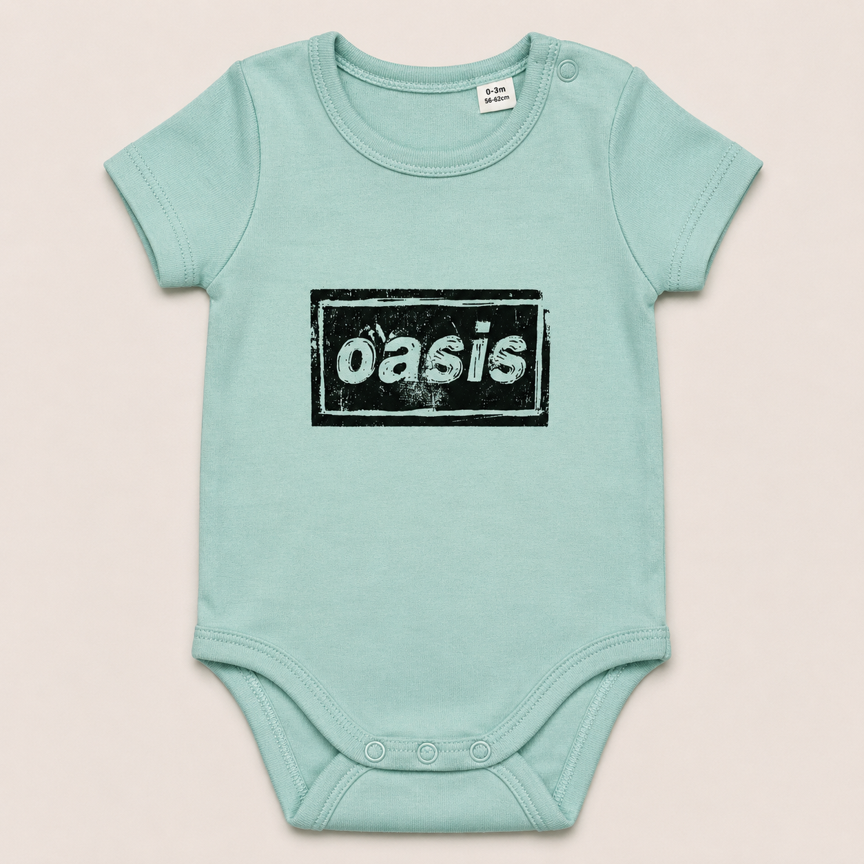 Image of Oasis Kids Baby Grow: Lino Logo (Ex-Tour)