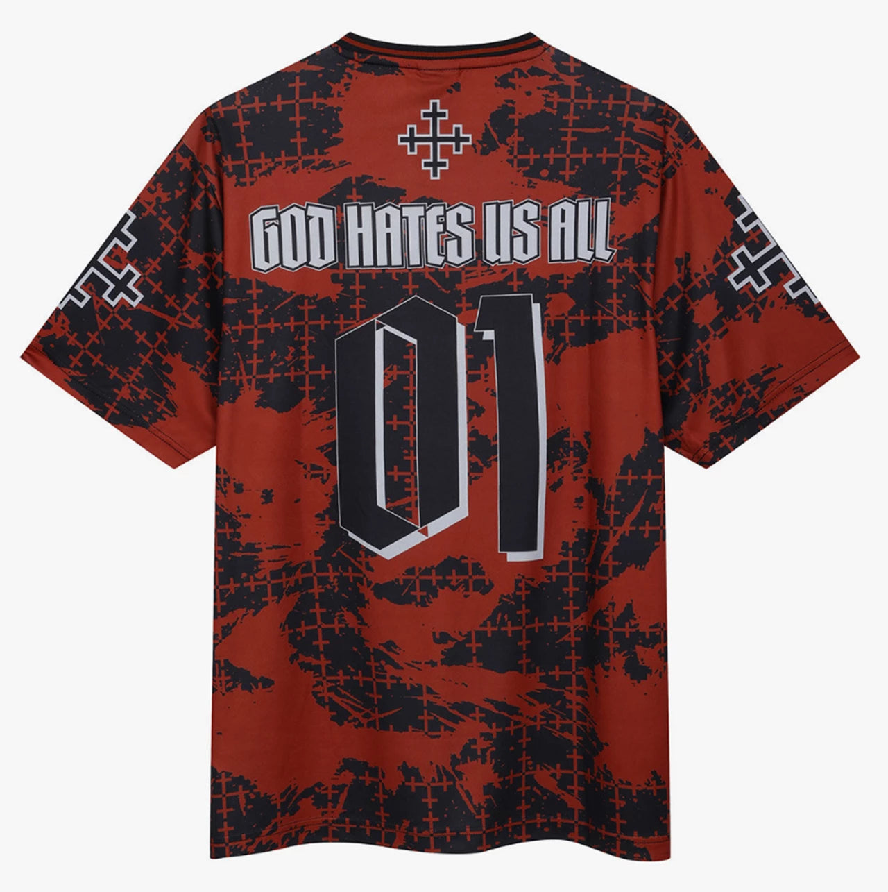 Slayer "God Hates Us"  Football Jersey