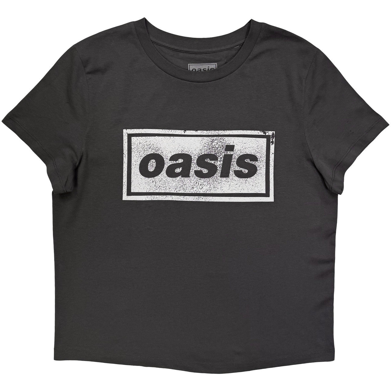 Image of Oasis Ladies T-Shirt: Paint Logo (Ex-Tour)