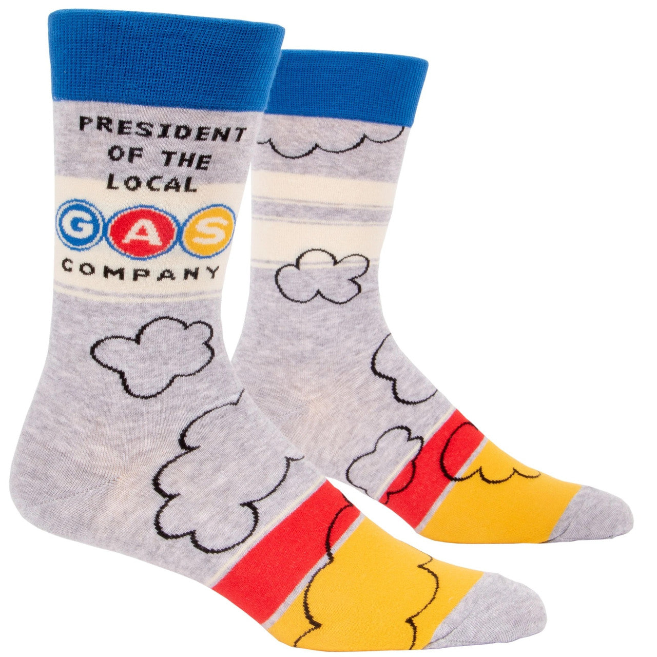Image of President of the Local Gas Company Men's Crew Socks