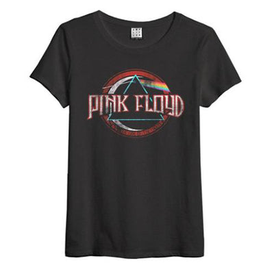 Pink Floyd On The Run Amplified charcoal Ladies T-shirt New