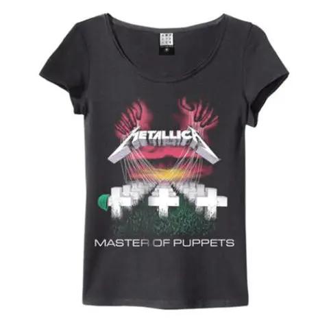 Image of Metallica Master Of Puppets Amplified charcoal Women's T-shirt
