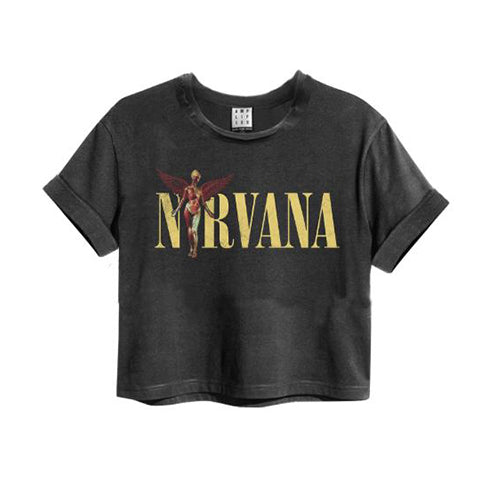 Image of Nirvana In Utero Amplified Crop Top