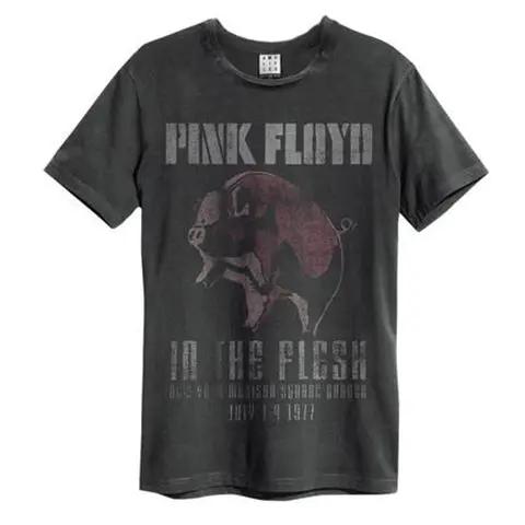 Image of Mens' Pink Floyd T-shirt - In the Flesh, Charcoal