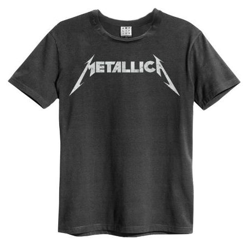 Image of Metallica Logo Amplified Men's T-shirt