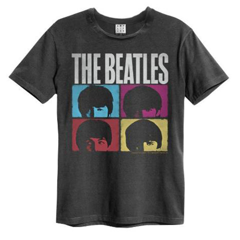 Image of The Beatles Hard Days Amplified Men's T-shirt