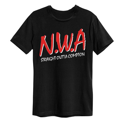 Image of N.W.A Straight Outta Compton Amplified Black T-shirt