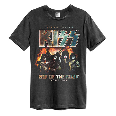 Image of Kiss End Of The Road Tour Amplified T-shirt