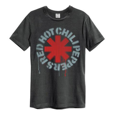 Red Hot Chili Peppers Amplified Charcoal Men's T-shirt