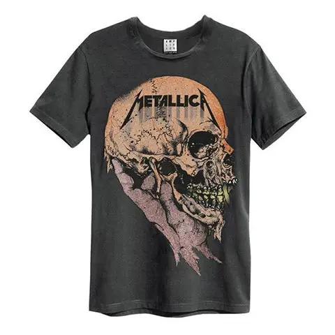 Image of Metallica Sad But True Amplified charcoal Men's T-shirt