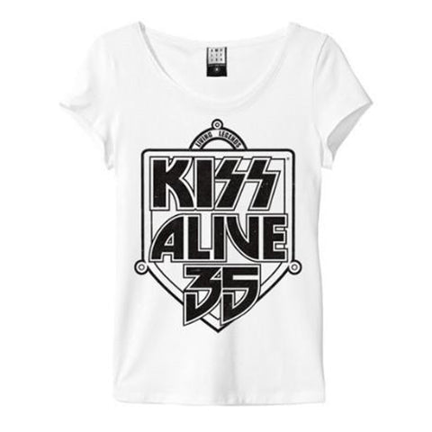 ALIVE 35 KISS WOMEN'S T-SHIRT