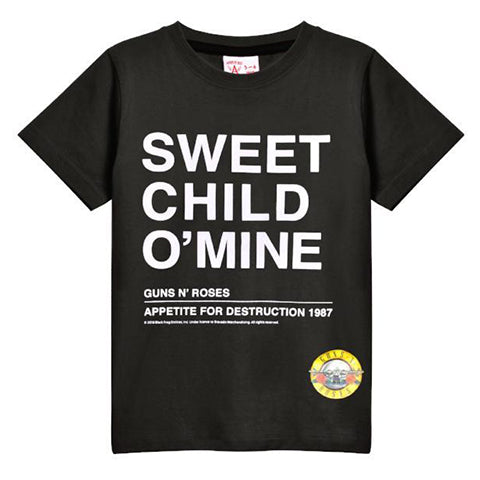 Image of Guns 'N' Roses Sweet Child Of Mine Amplified Kids T-shirt