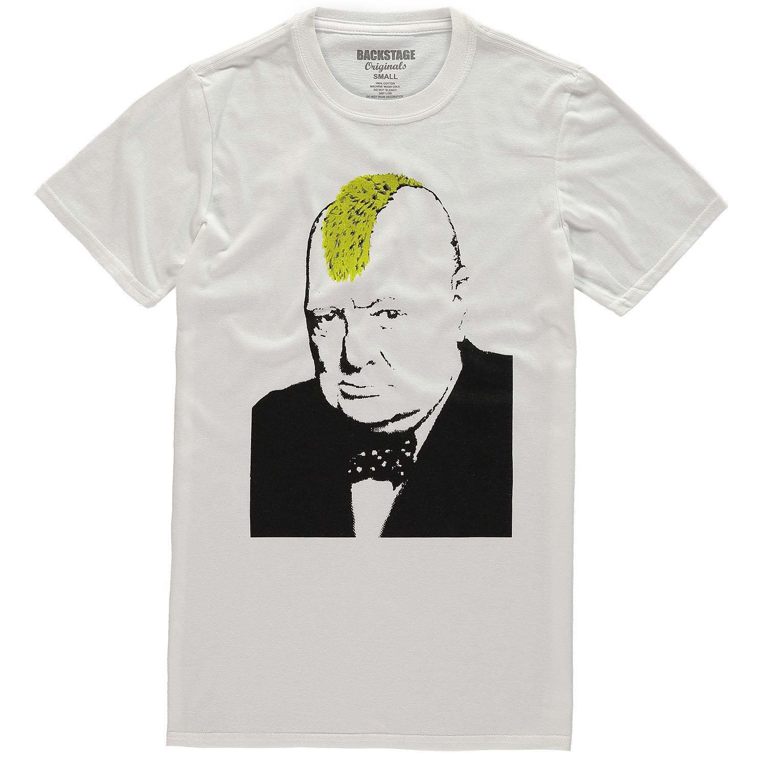Banksy Churchill Mohawk Men's T-shirt