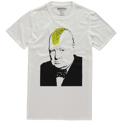 Image of Banksy Churchill Mohawk Men's T-shirt