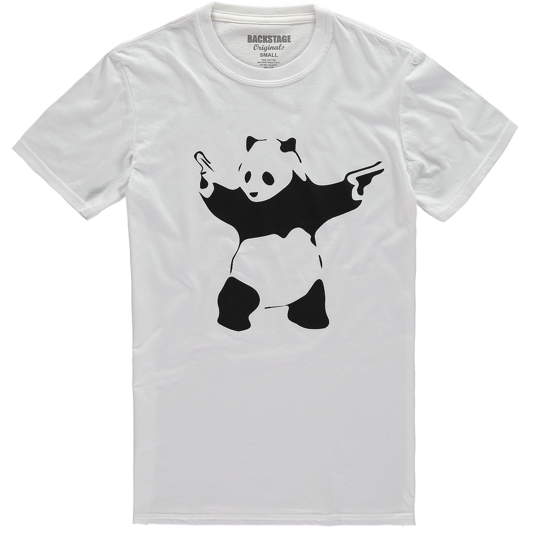 Panda With Guns Men's T-shirt