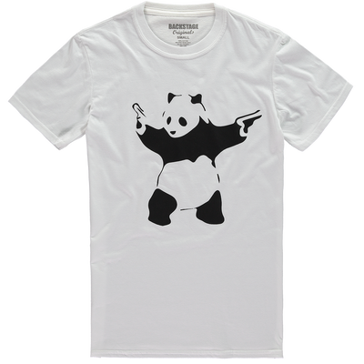 Panda With Guns Men's T-shirt
