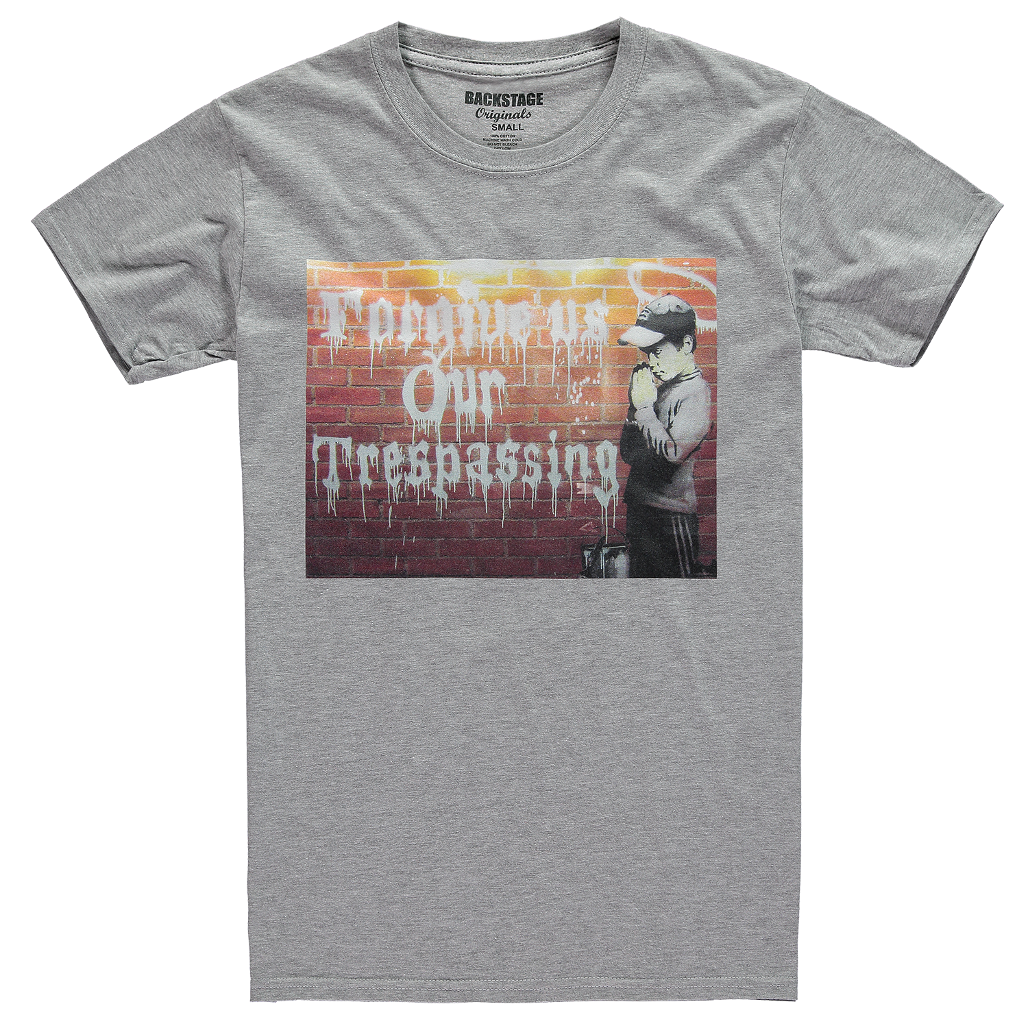 Image of Banksy Trespassing Men's T-shirt