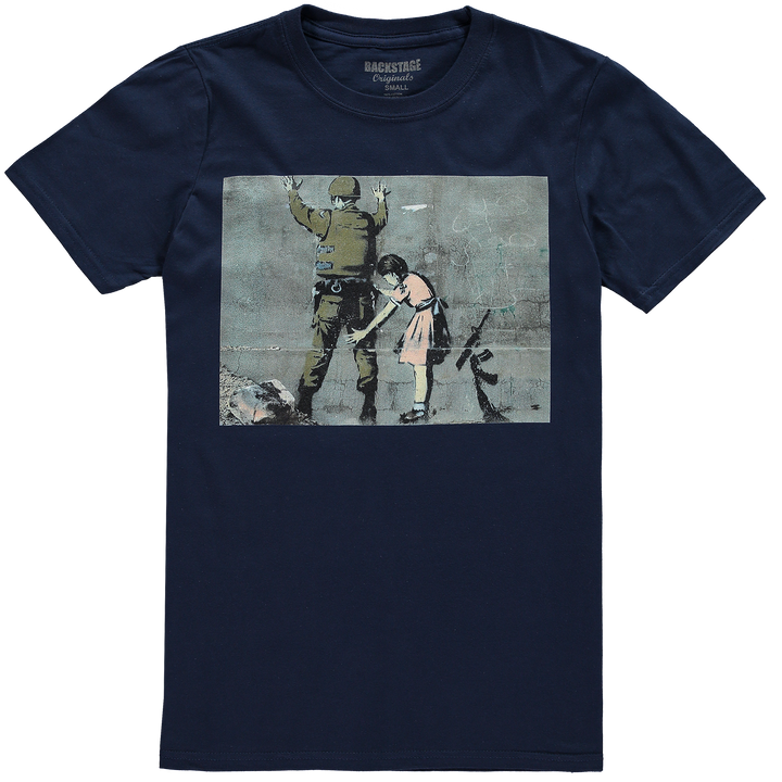 Banksy Searching Men's T-shirt