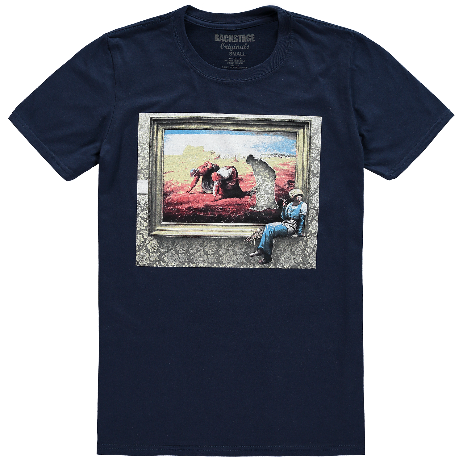 Image of Banksy Smoking Men's T-shirt