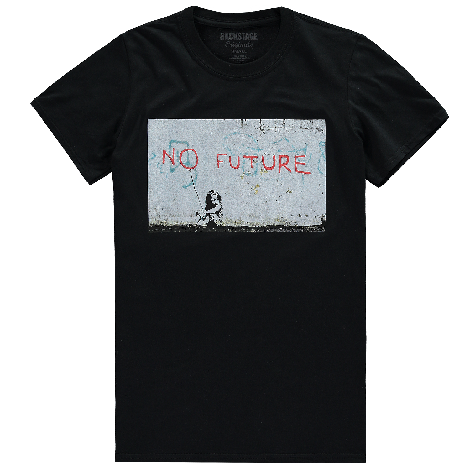 Image of Banksy No Future Men's T-shirt