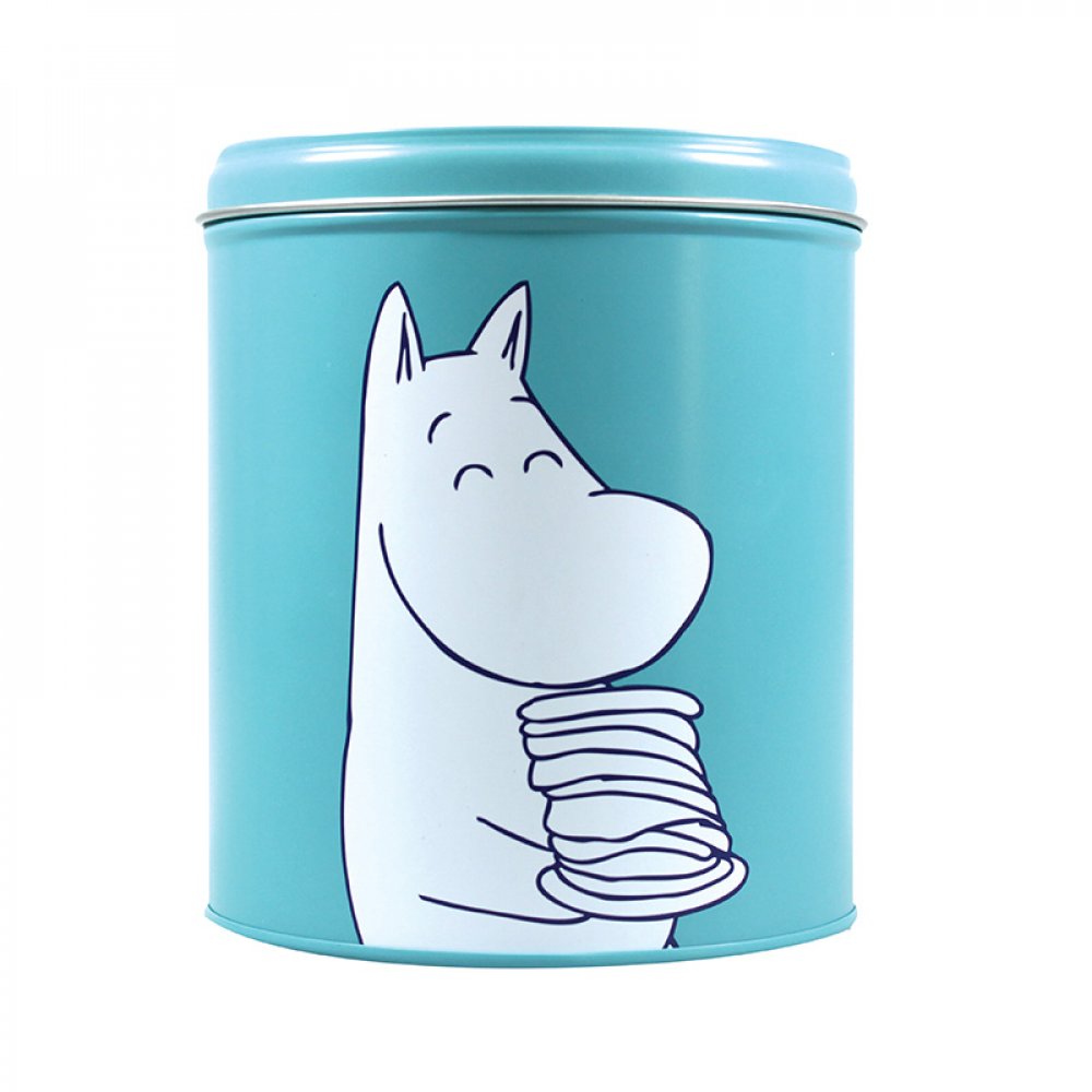Image of Moomin Apron for Kids in a Tin Box