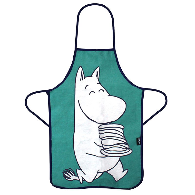 Image of Moomin Apron for Kids in a Tin Box