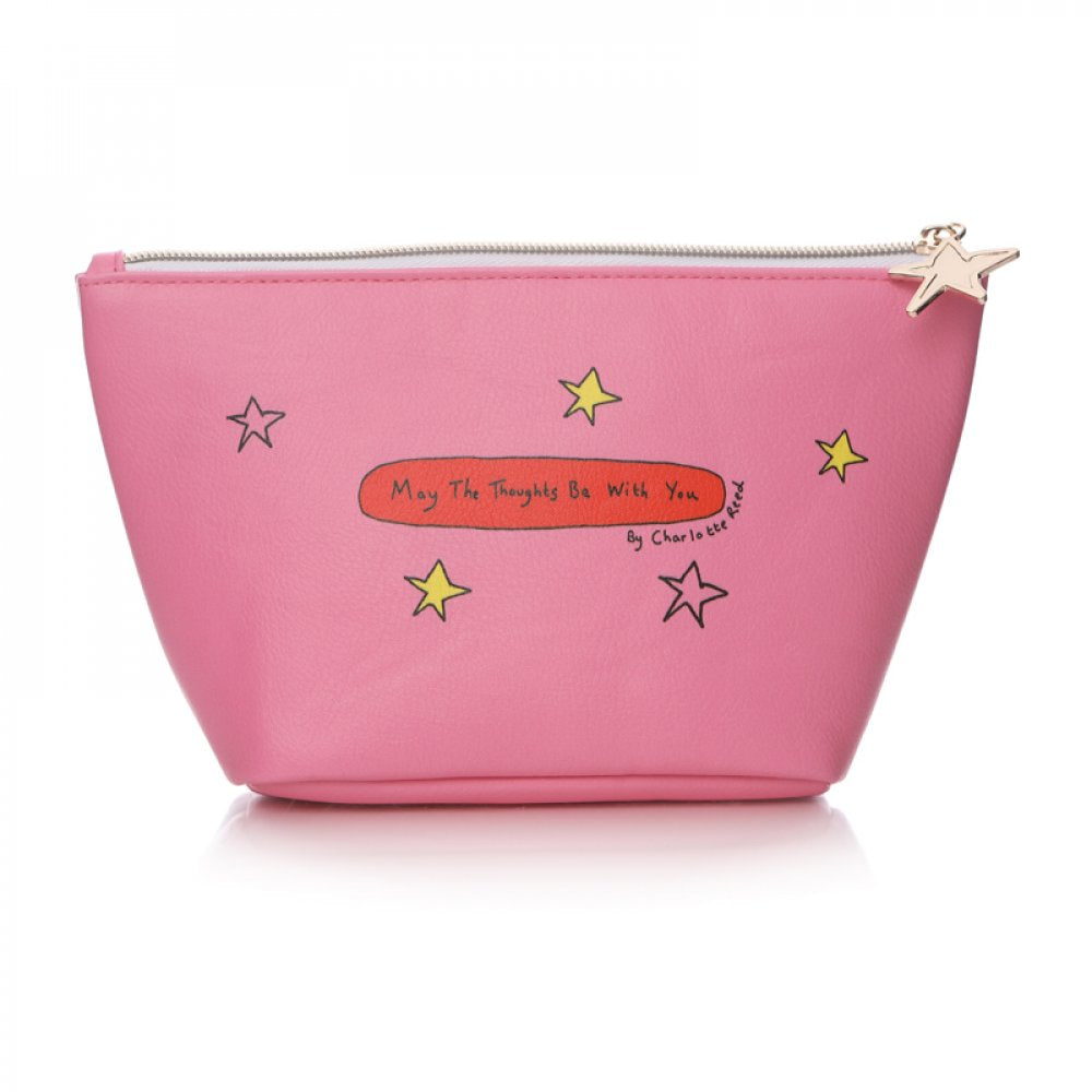 May The Thoughts Cosmetic Bag By Charlotte Reed