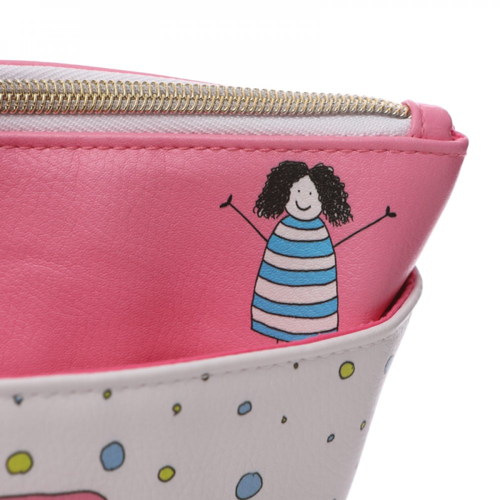 May The Thoughts Cosmetic Bag By Charlotte Reed