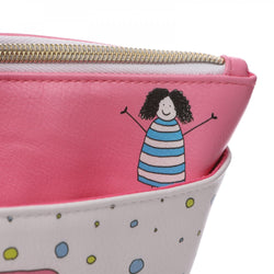 Image of May The Thoughts Cosmetic Bag By Charlotte Reed