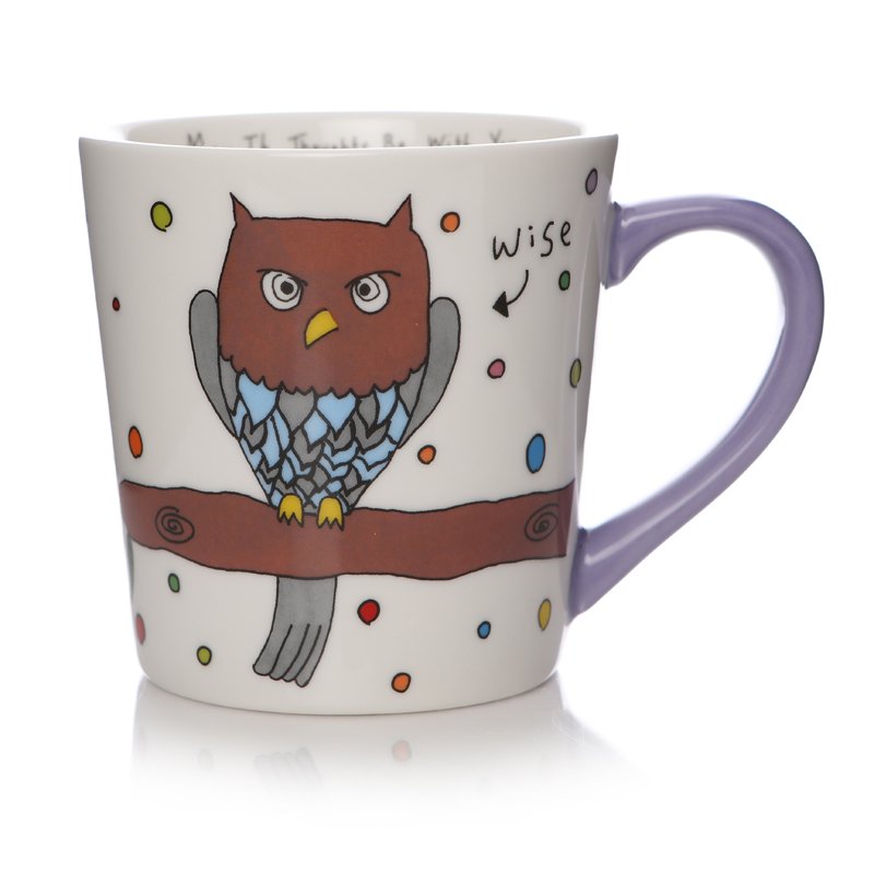 Image of May The Thoughts Mug By Charlotte Reed