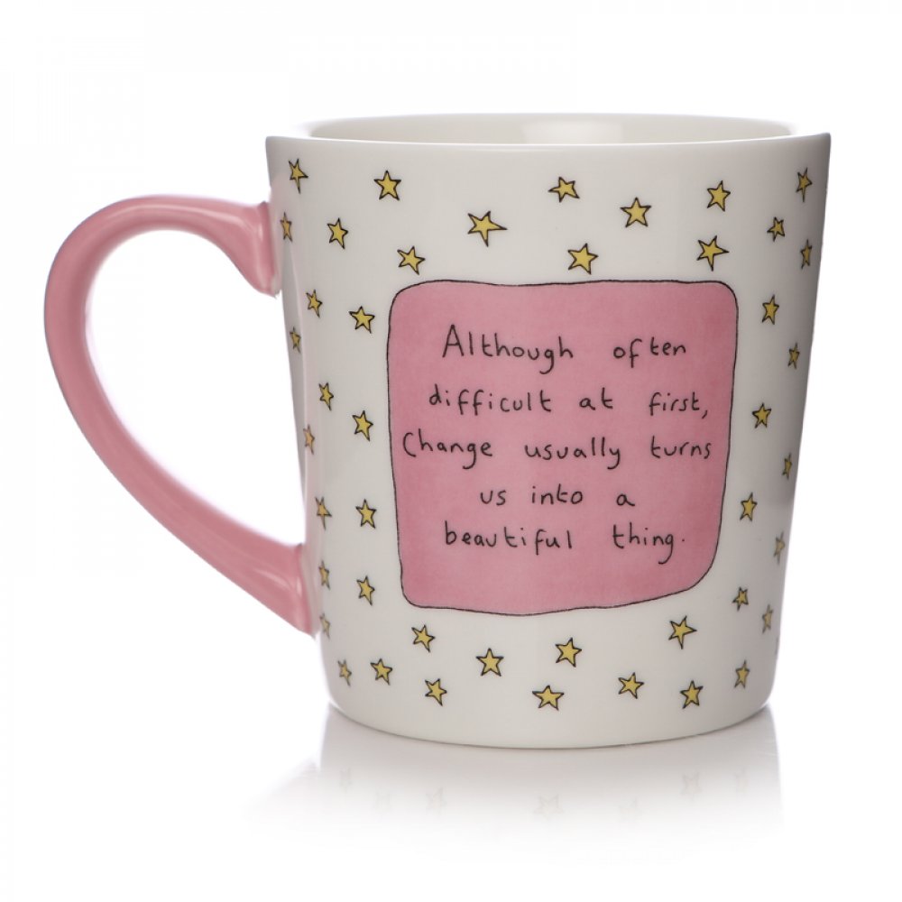 Image of May The Thoughts Butterfly Mug By Charlotte Reed