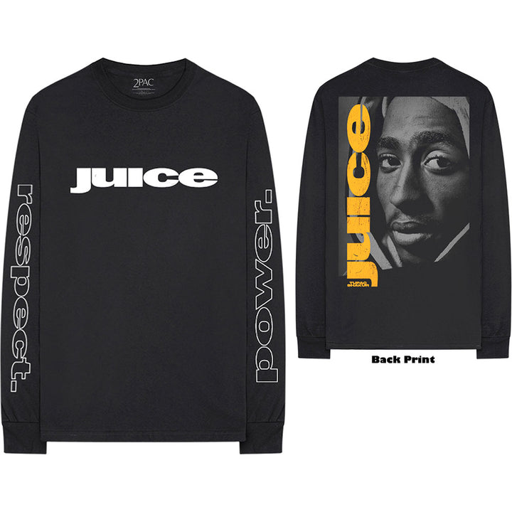 Tupac Unisex Long Sleeved T-shirt - Respect