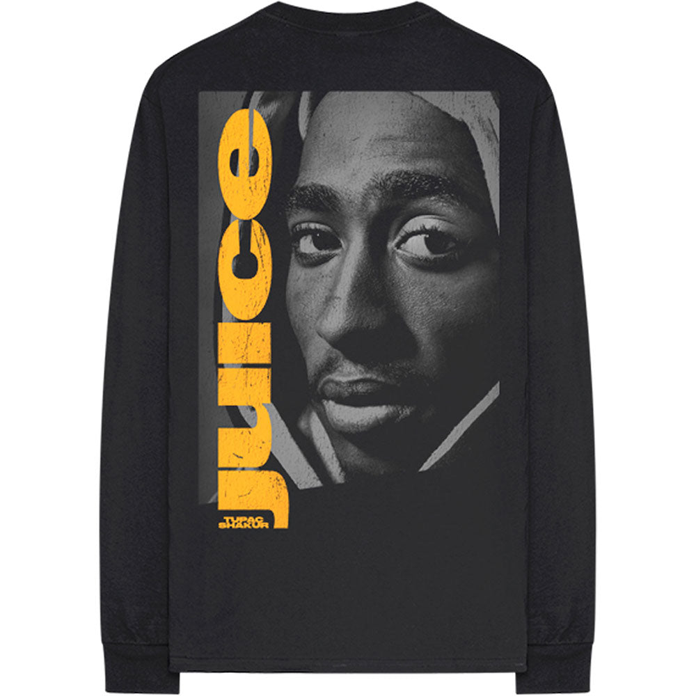 Image of Tupac Unisex Long Sleeved T-shirt - Respect Rock Off