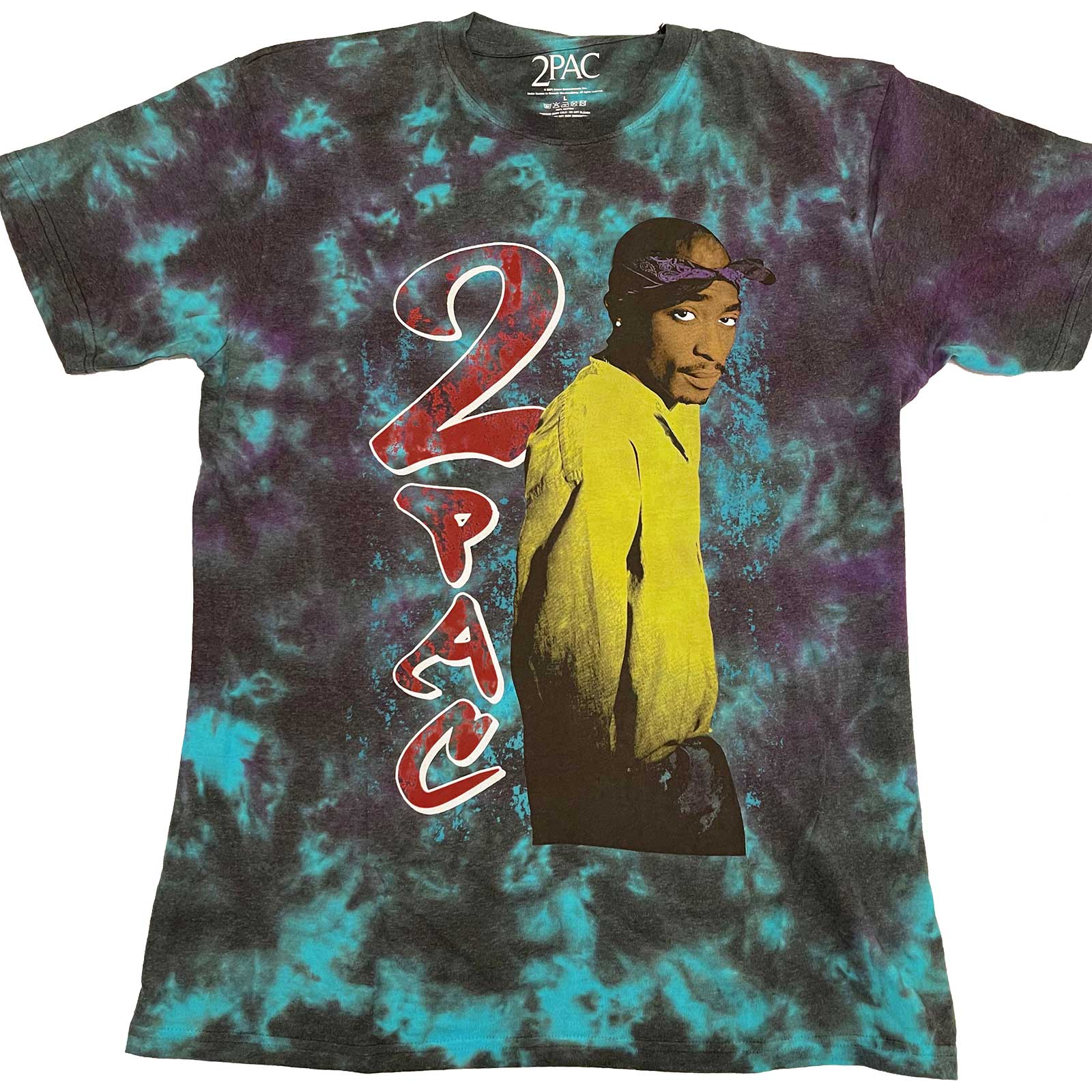 Image of Tupac Unisex T-shirt - Vintage Tupac Rock Off