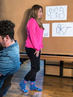 Image of I Have To Pee Again W-Crew Socks