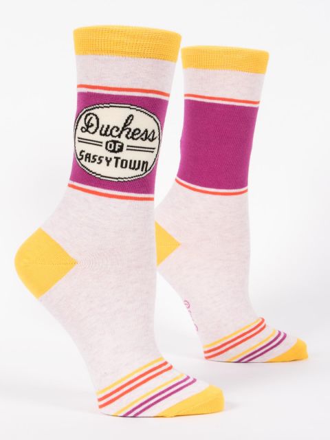 Duchess Of Sassytown W-Crew Socks